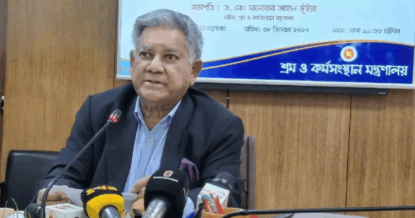 ক্ষমতায় গেলে নারীদের কর্মঘণ্টা ৫ ঘণ্টা করার দাবি জামায়াতের রাজনৈতিক স্লোগান: শ্রম উপদেষ্টা