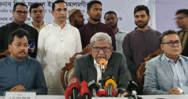 মধ্যপ্রাচ্য ইস্যুতে যা বললেন পল্লী উন্নয়ন ও সমবায় মন্ত্রী মির্জা ফখরুল