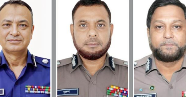 র‍্যাবের ডিজি হলেন হাবীব, এসবিপ্রধান নুরুল আমিন, সিআইডিপ্রধান মোসলেহ