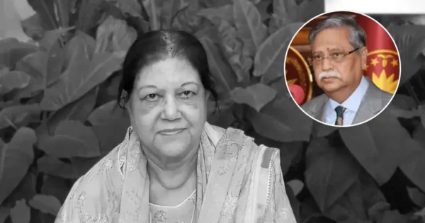 জাতীয় সংসদের স্পিকারের সহধর্মিণী দিলারা হাফিজের মৃত্যুতে রাষ্ট্রপতির শোক