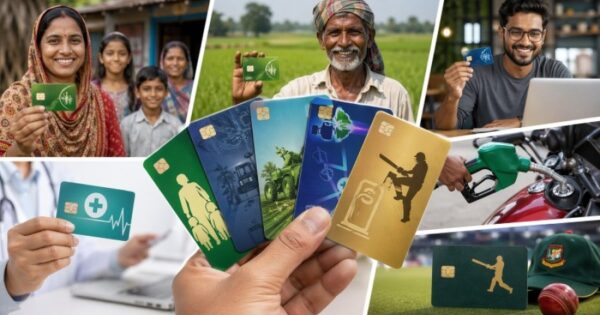 নির্বাচনি প্রতিশ্রুতি অনুযায়ী দুই মাসে সরকারের কত ধরনের কার্ডের সঙ্গে পরিচিত হলো মানুষ!