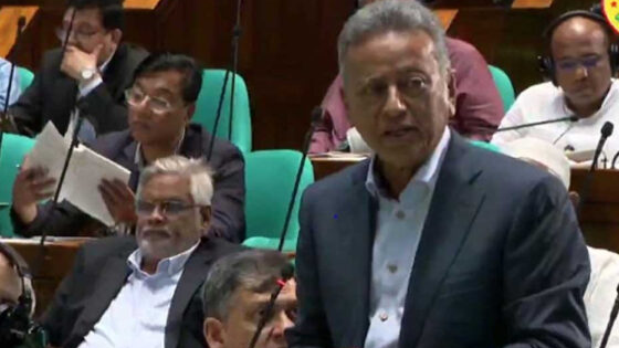 দেশের ব্যাংকিং খাতে খেলাপি ঋণের পরিমাণ ৫ লাখ ৪৪ হাজার কোটি টাকা: সংসদে অর্থমন্ত্রী