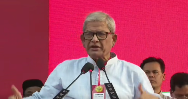 ‘আই হ্যাভ এ প্ল্যান’ কর্মসূচির মাধ্যমে রাষ্ট্র পুনর্গঠনে কাজ করছেন তারেক রহমান: ফখরুল