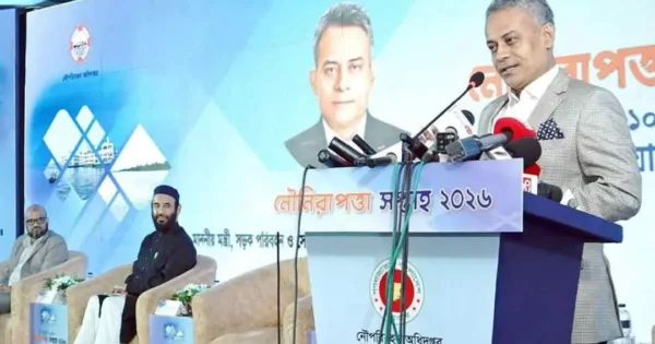 নৌপথে ঘরমুখো মানুষের ঈদযাত্রা নিরাপদ-নির্বিঘ্ন করতে কাজ করছে সরকার: নৌমন্ত্রী