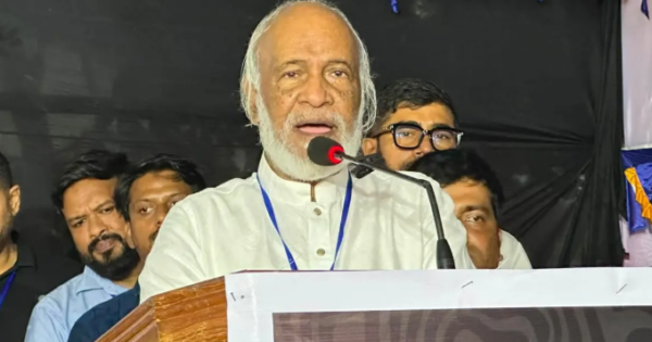 দেশের মানুষ সুখে-শান্তিতে বসবাস করার সমাজ তৈরি করতে চাই: ড. মঈন খান