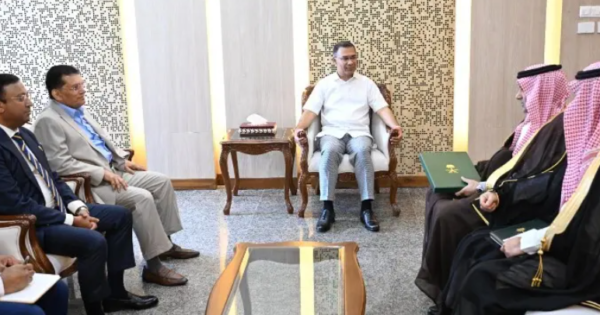 প্রধানমন্ত্রীর সঙ্গে সৌদি রাষ্ট্রদূতের সৌজন্য সাক্ষাৎ