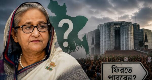 হাসিনা দেশে ফেরার বিষয়ে যে বক্তব্য দিচ্ছেন, তা মূলত রাজনৈতিক ‘স্টান্টবাজি’