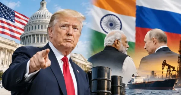 মার্কিন শুল্ক হুমকির জবাবে রুশ তেল ক্রয় অব্যাহত রাখার ইঙ্গিত ভারতের